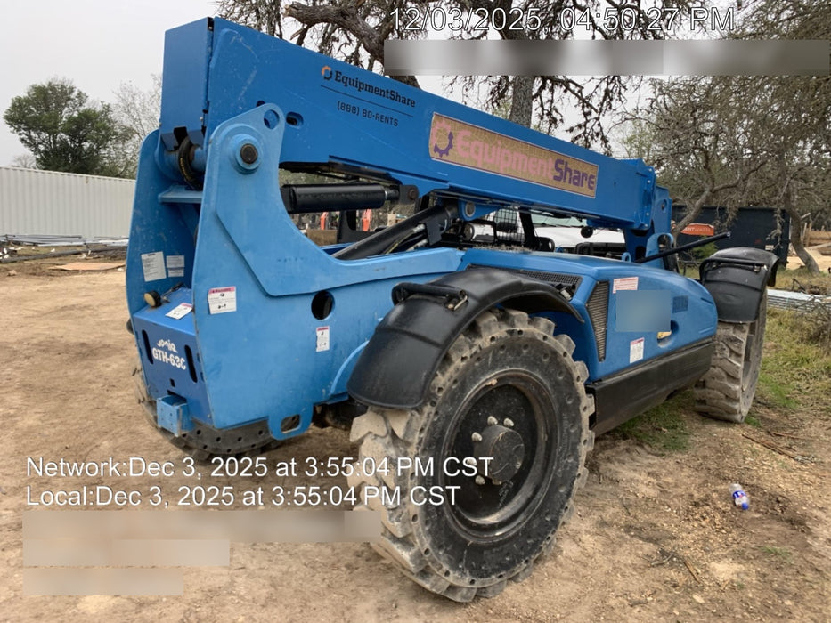 2017 Genie GTH-636 Genie GTH636, Solid RT Tires, T4F, worklights (LED, rear), Open ROPS