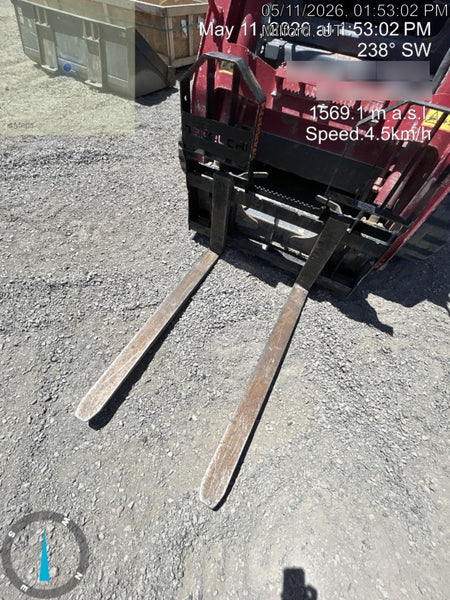 2021 TAKEUCHI 48" Pallet Forks - Takeuchi