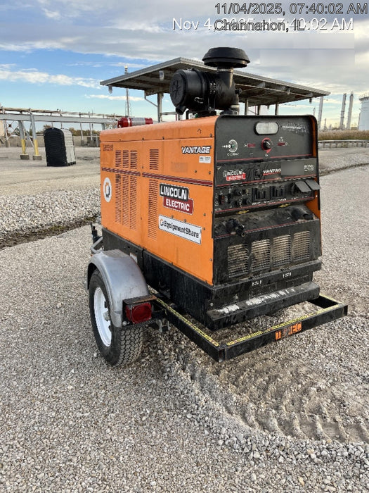 2022 Lincoln Electric Vantage 549X Crosslink Technology, Trailer Mounted, ES Decals, T3