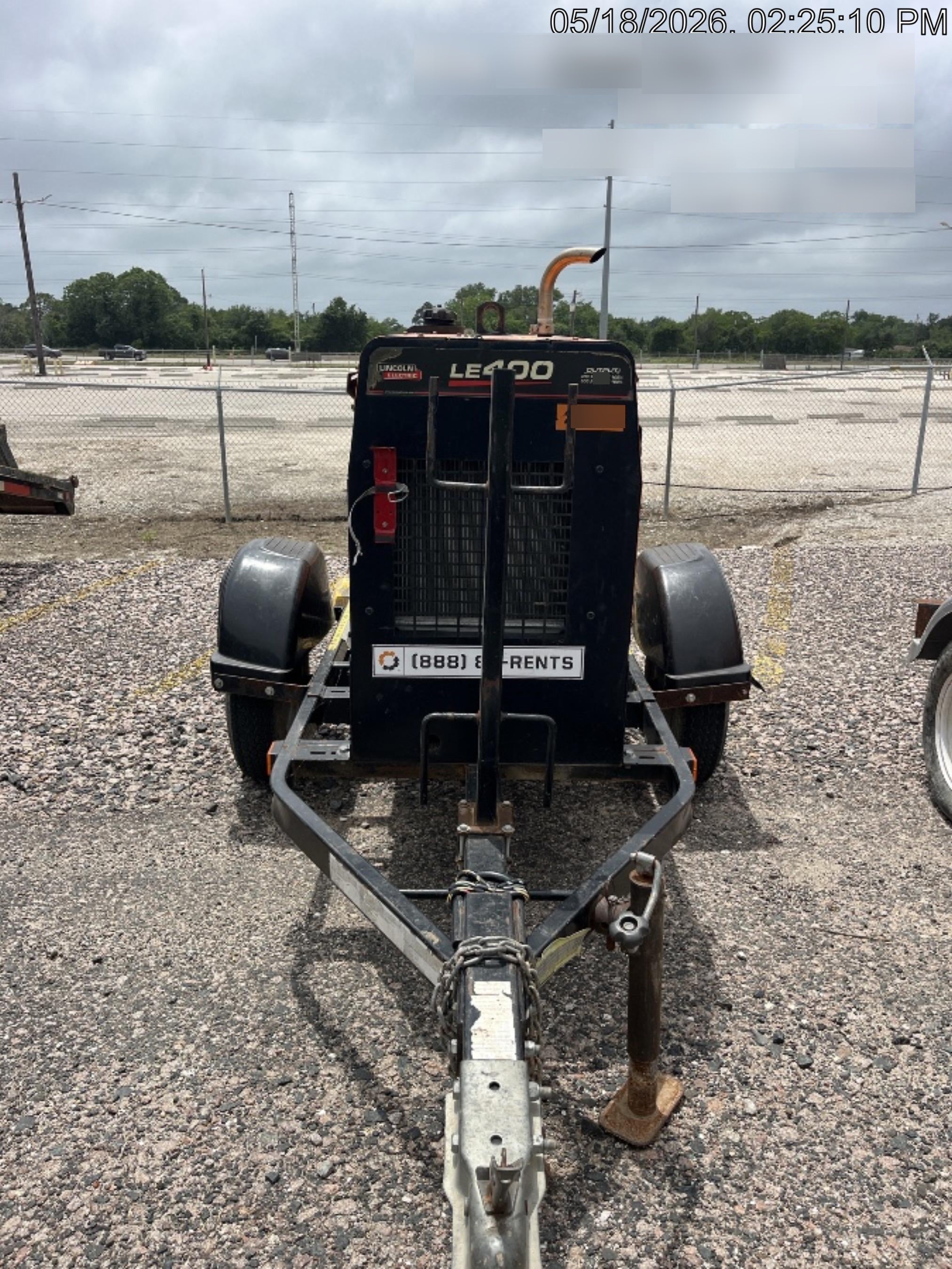 2022 Lincoln Electric LE400 Kubota V1505, Trlr, Cable Rack, Light Kit, ES Decals, T3