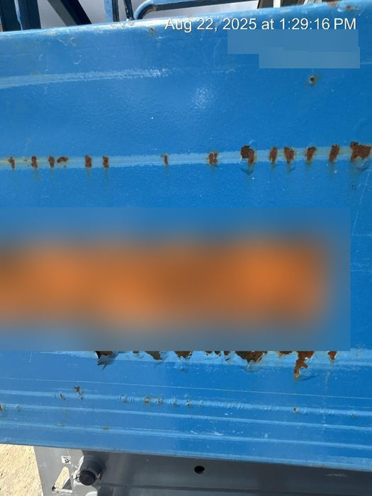 2019 Genie GS-4047 Folding rails with half height swing gate