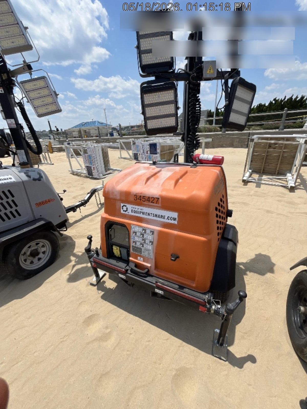 2023 Generac MLT2 Diesel, Flex Switch 120V Input, Powerzone Controller, (4) 320W LED Lights, 4kW Generator, 39.9 Gal Fuel Tank, 2" Ball, T3