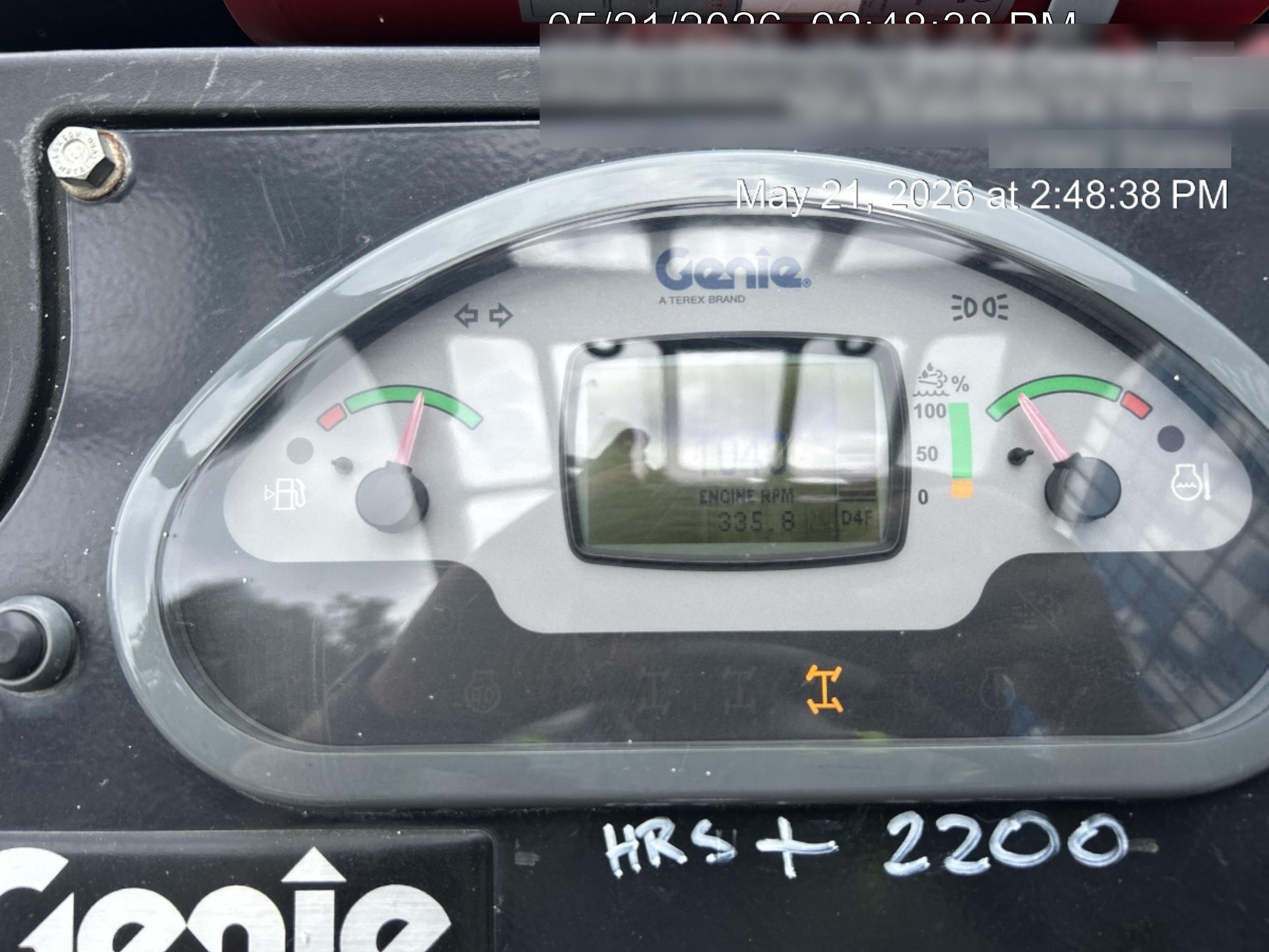2018 GENIE GTH-1056