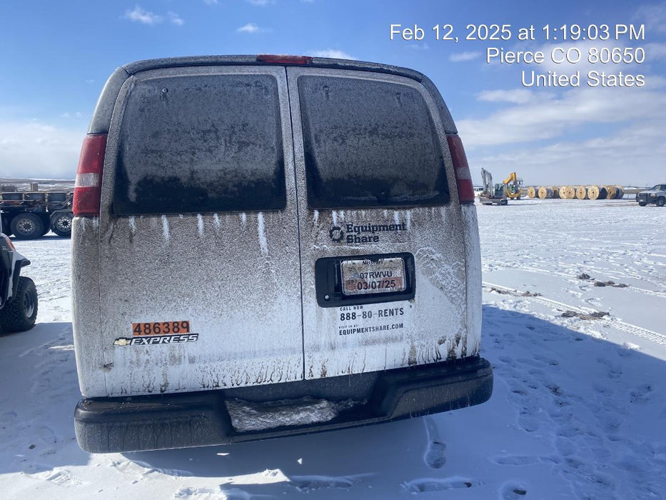 2025 CHEVROLET Express Van - Rental
