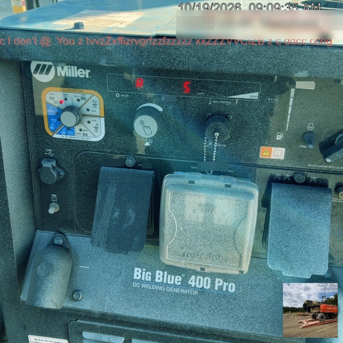 2025 MILLER ELECTRIC BIG BLUE 400