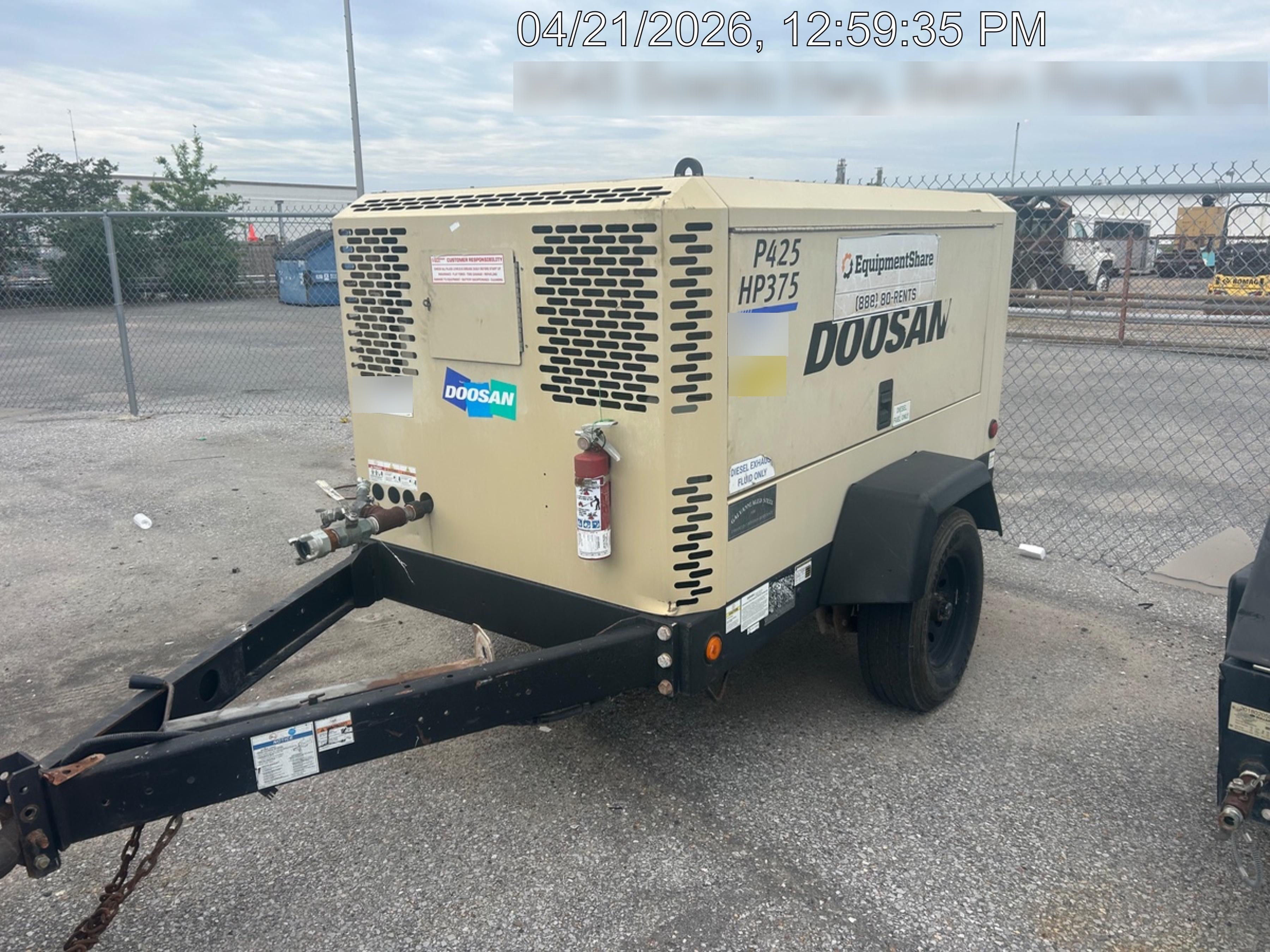 2019 DOOSAN P425/HP375WCU-T4F