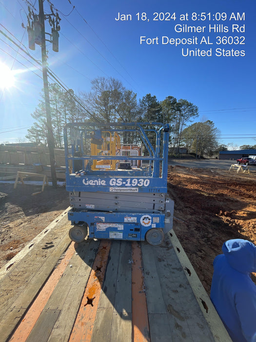 2018 Genie GS-1930 Genie GS-1930 w/Fixed Rail, Chain Entry