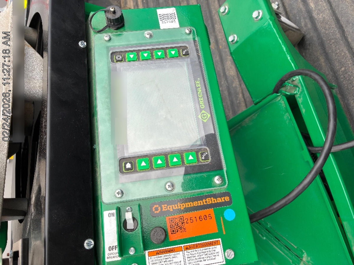 2022 GREENLEE 855GX