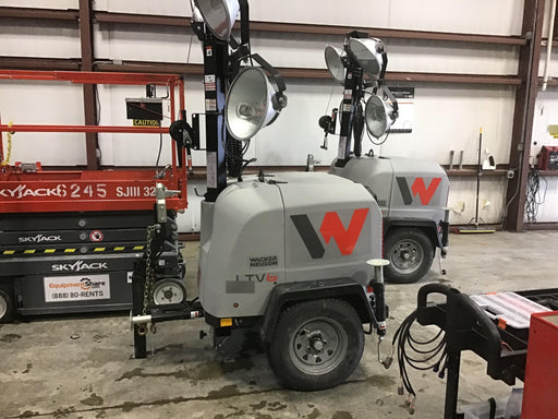 2018 Wacker Neuson LTV6L-MH Wacker Neuson LTV6L Mobile Light Tower w/Fuel Level Sensor Installed