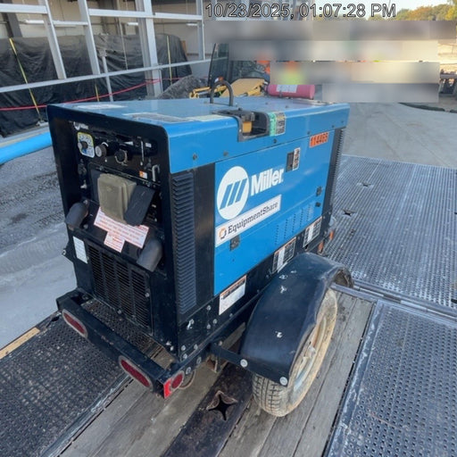 2020 Miller Electric BIG BLUE 400 Trailer Mounted Welder