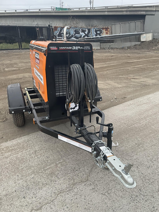 2021 Lincoln Electric Vantage 322 Vantage 322 Ready Pak 3 w/ Decals, ORANGE (includes trailer, cable rack, fender light kit) NO Telematics