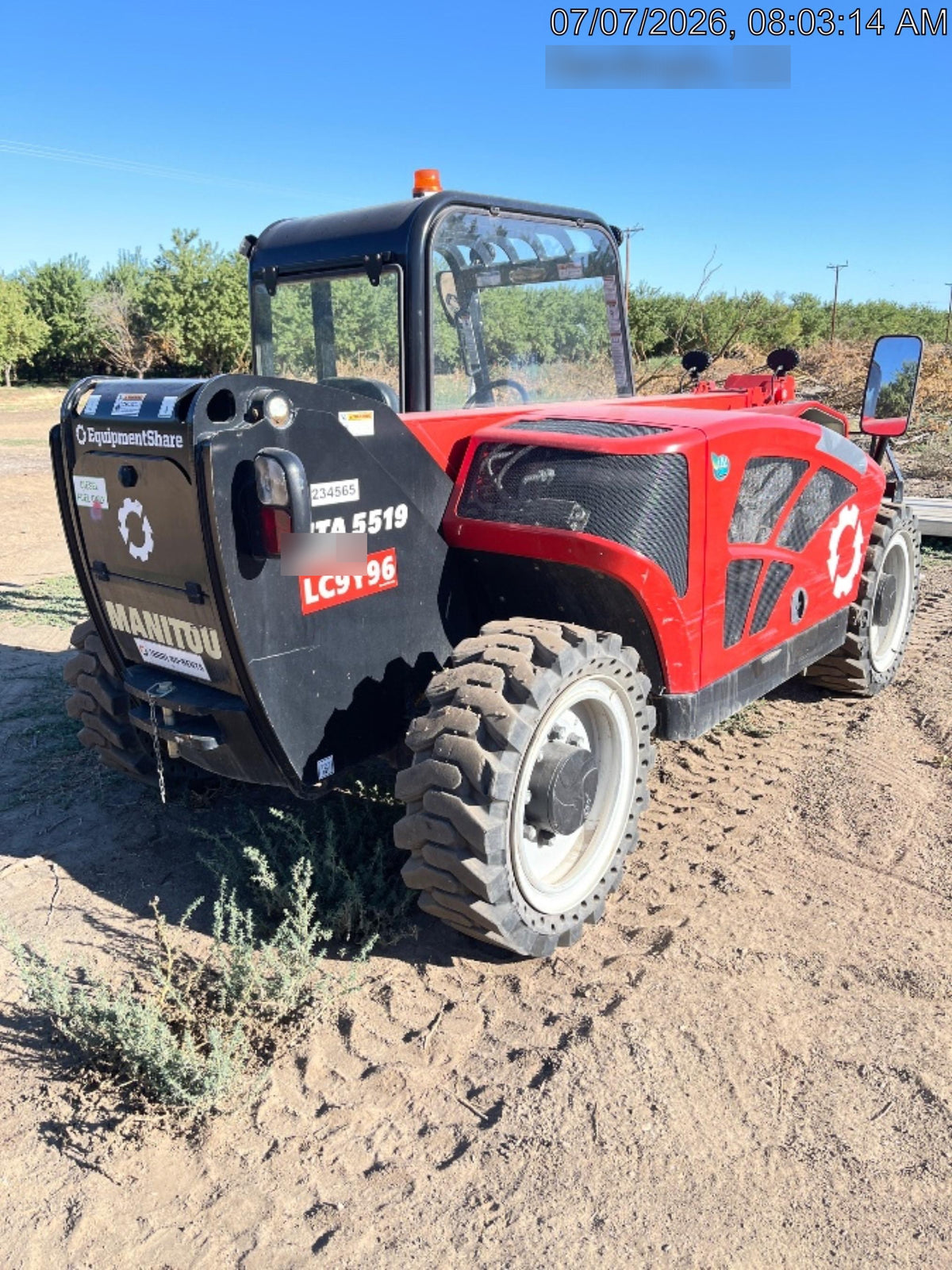 2022 MANITOU MTA5519