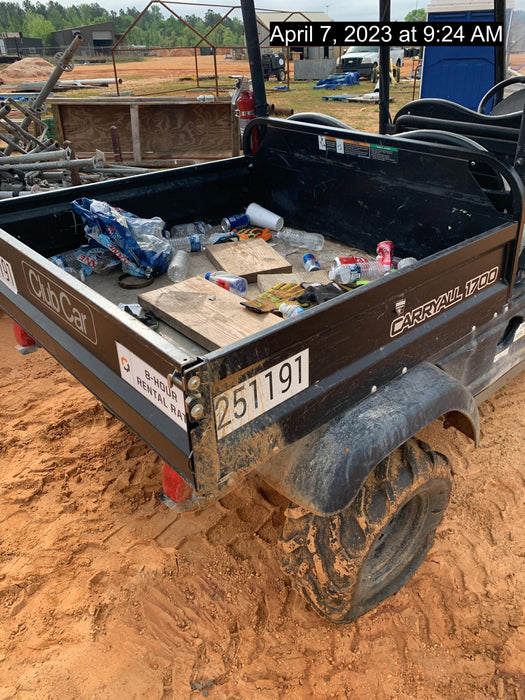 2023 Club Car CA1700D Canopy, Diesel, 4 Passenger