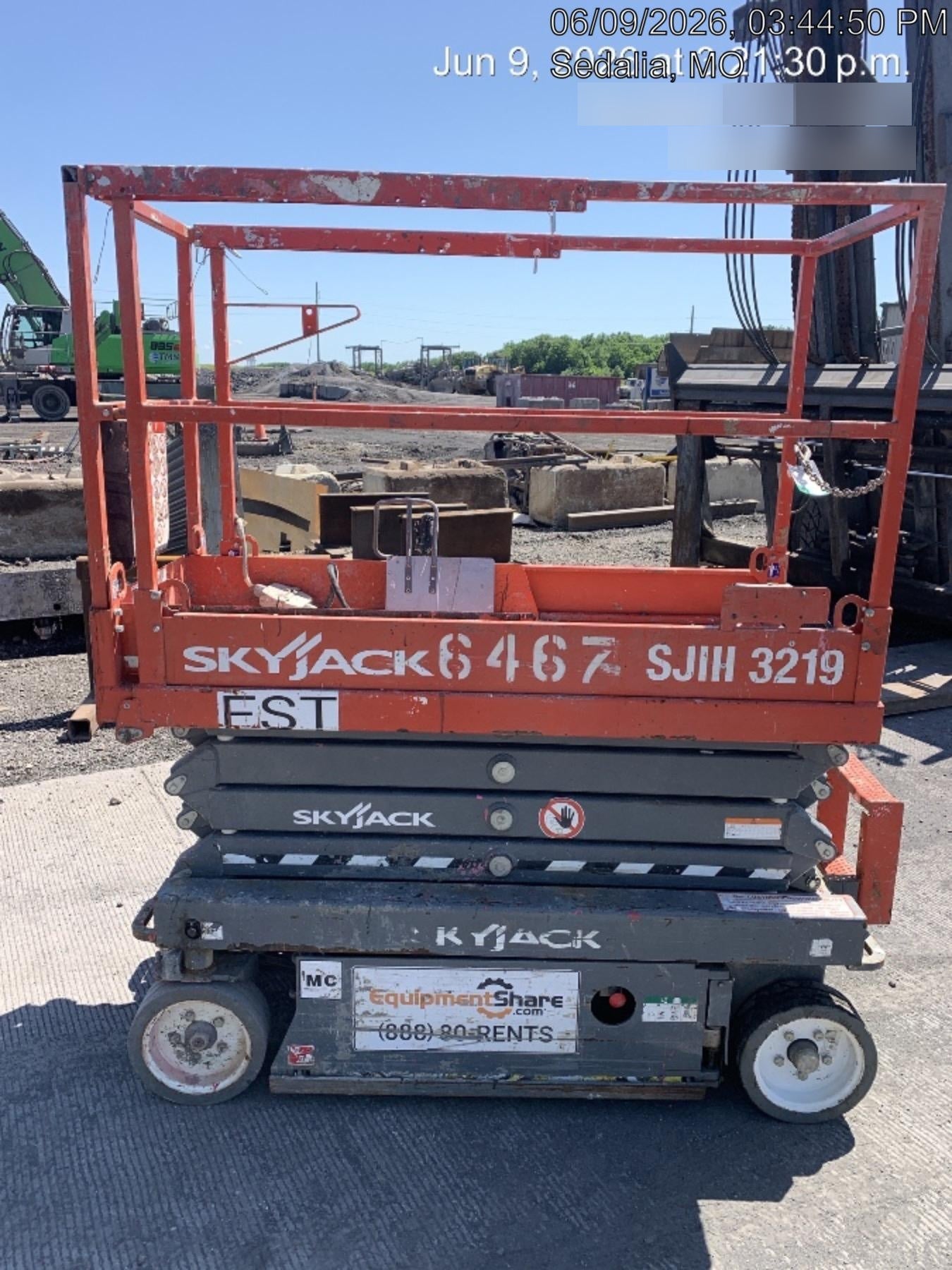 2017 Skyjack SJIII-3219 Skyjack SJ3219, Extended Warranty 5yr/5k hr