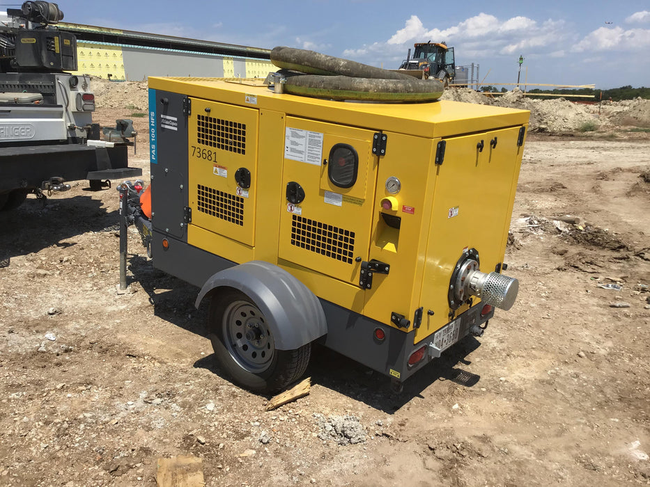 2020 ATLAS COPCO PAS 100 HF CS Enclosed