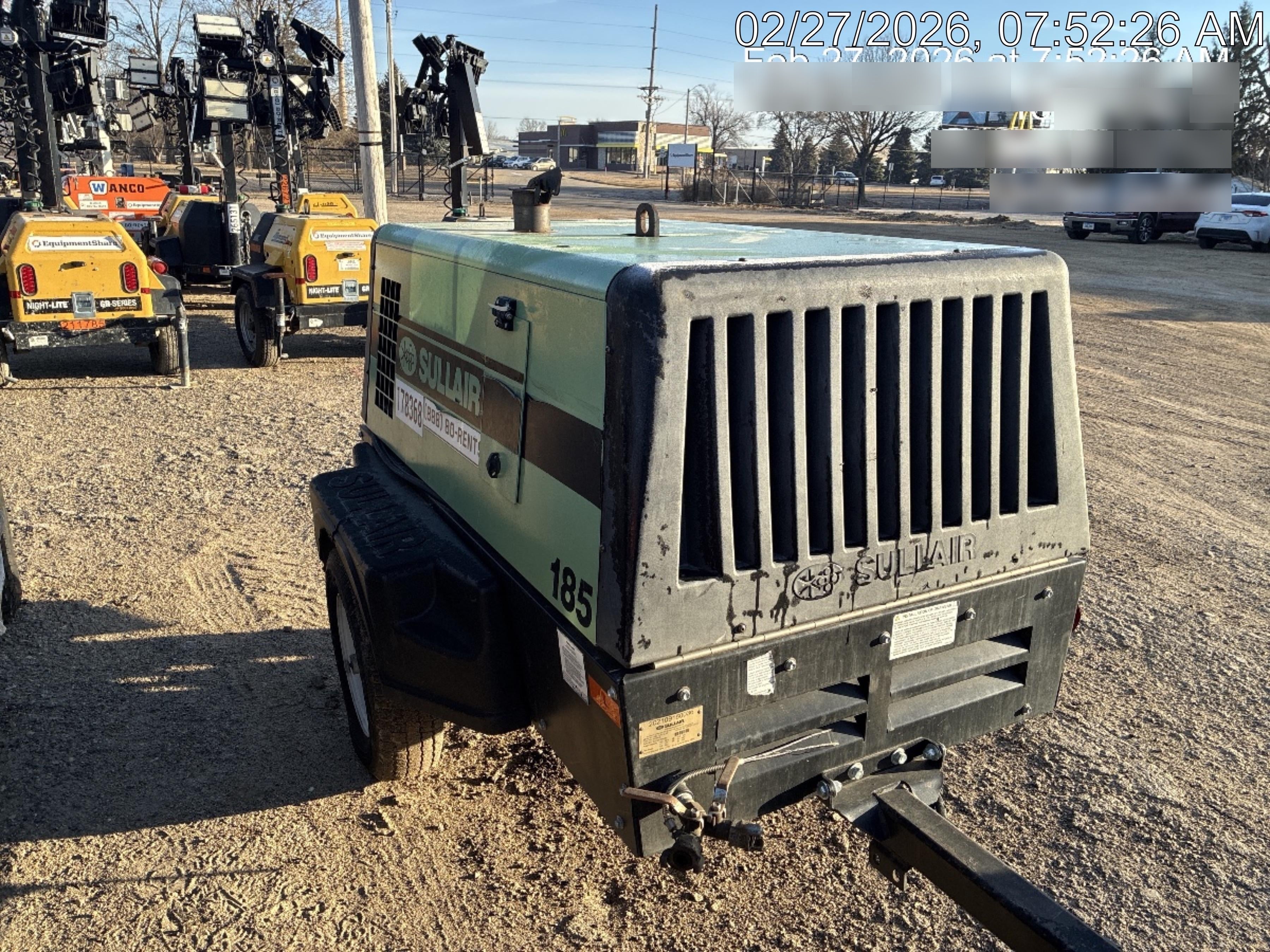 2021 SULLAIR 185D-DPQ KU4F