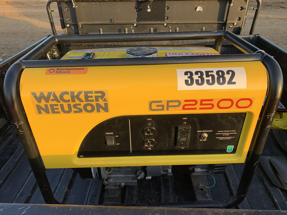 2019 WACKER NEUSON GP2500A