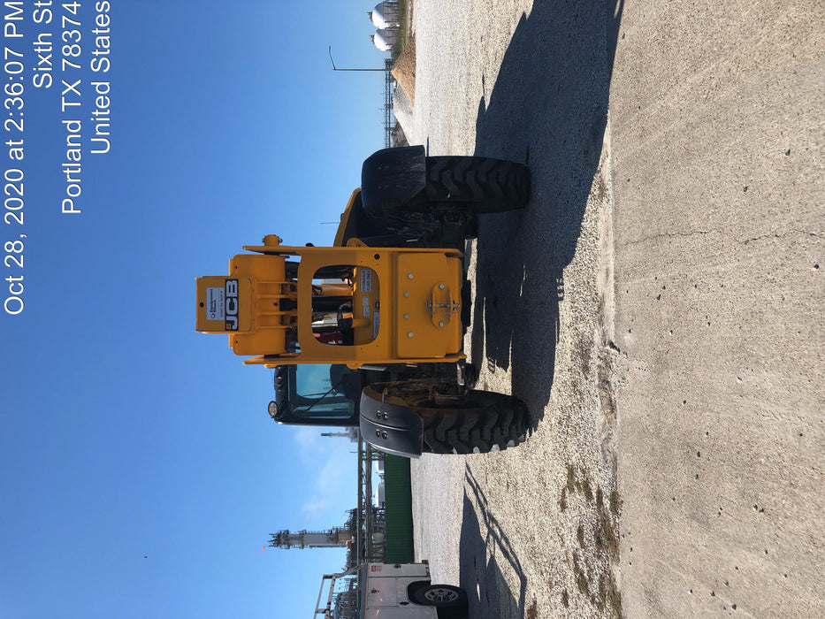 2020 JCB 509-42 Cab/Heat/Air, Solid Tires, Work Lights, Beacon, Aux Hydraulics, Back up Alarm, Lifting Eye, ES Decals