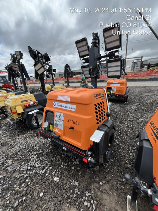 2023 Generac MLT2 Diesel, Flex Switch 120V Input, Powerzone Controller, 
(4) 320W LED Lights, 4kW Generator, 39.9 Gal Fuel Tank, 2" Ball, T3