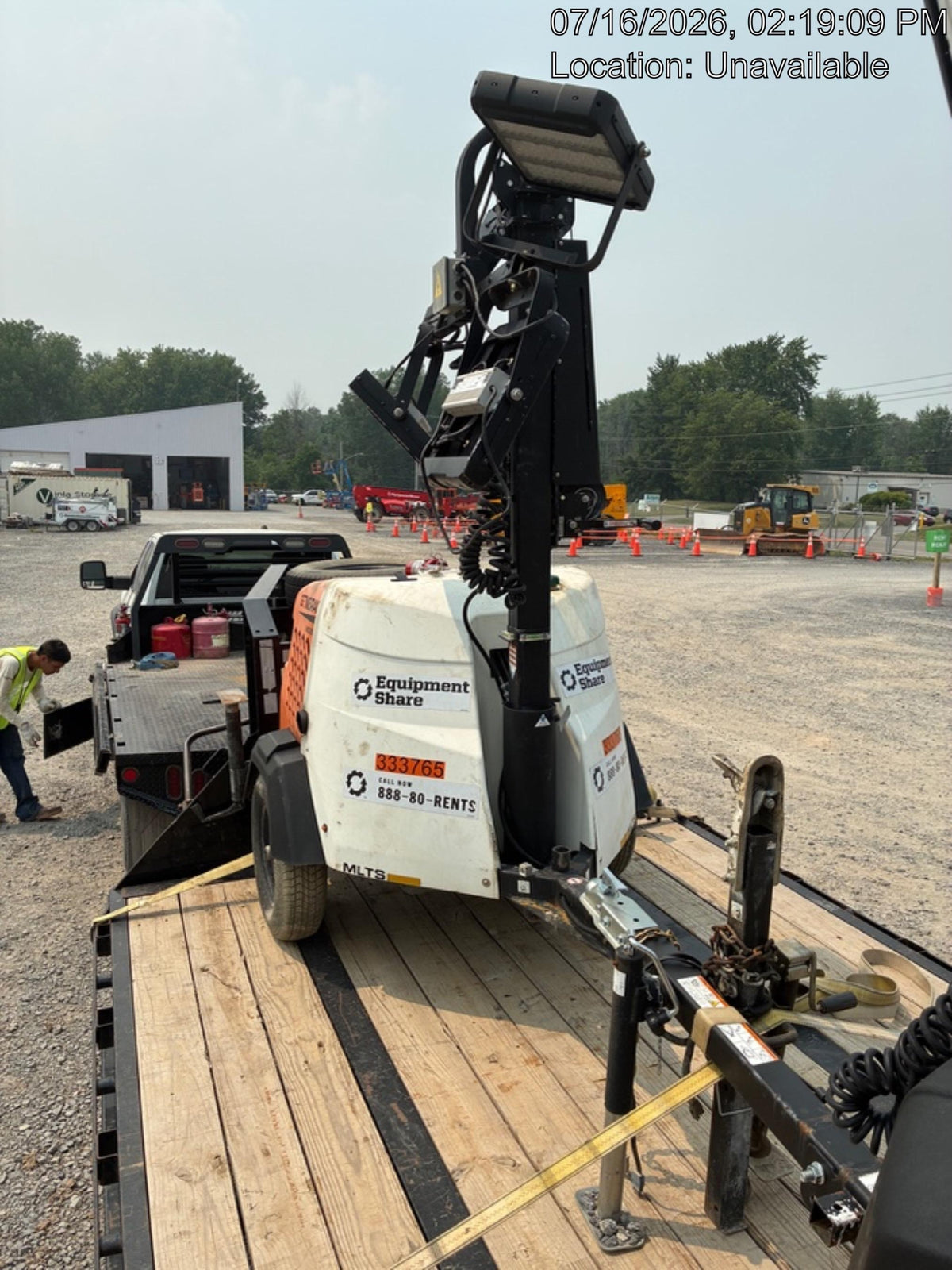 2023 Generac MLT2 Diesel, Flex Switch 120V Input, Powerzone Controller, (4) 320W LED Lights, 4kW Generator, 39.9 Gal Fuel Tank, 2" Ball, T3