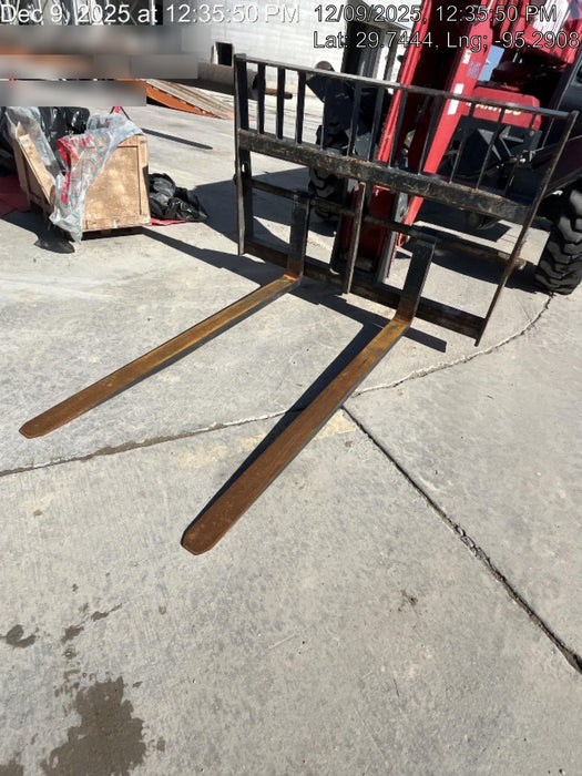 2019 Manitou MTA10055 MTA10055 - 74 HP T4, Canopy, Worklights/Strobe, Beacon, 66" Carriage, 60" Forks, Solid Tires, Lift Hook, Aux Hydraulics