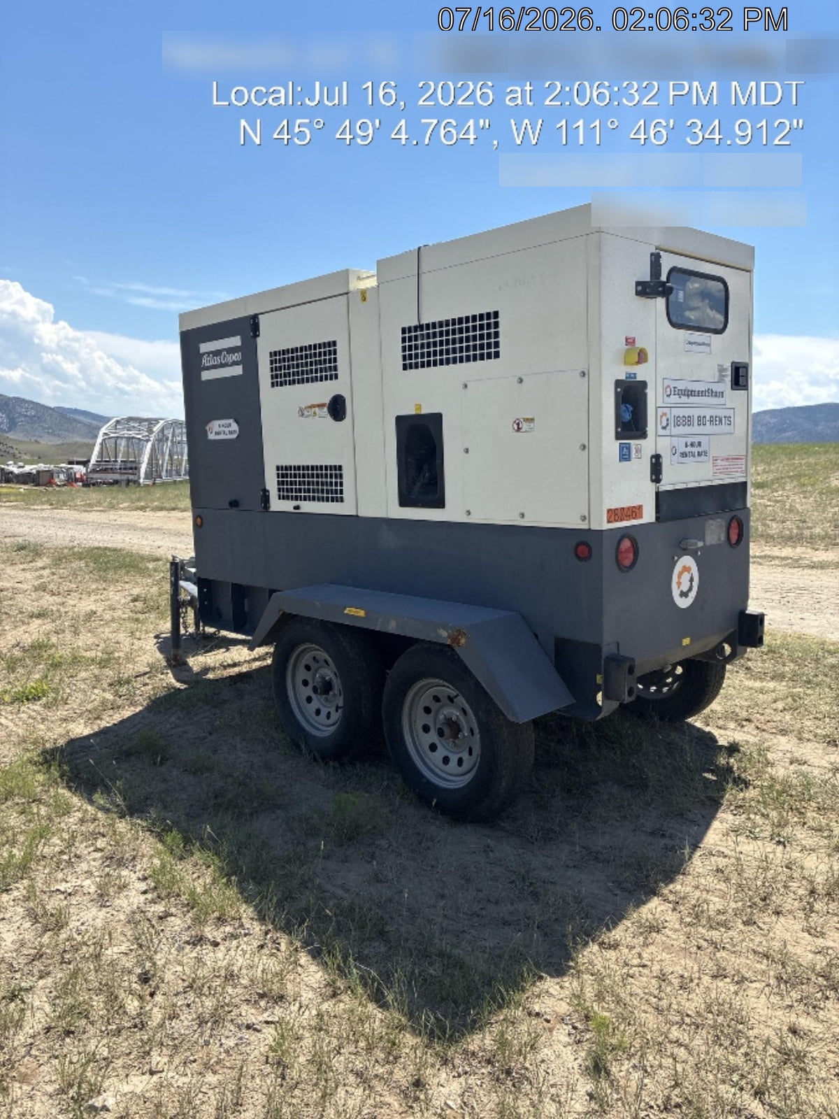 2022 ATLAS COPCO QAS 125