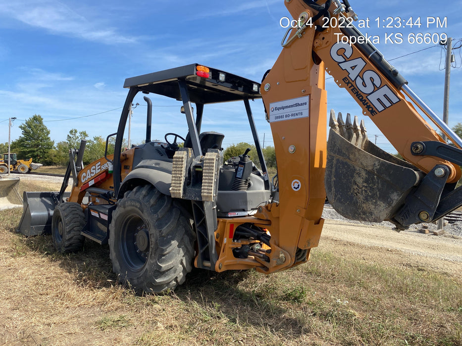 2022 CASE 580N EP - Extendable Backhoe