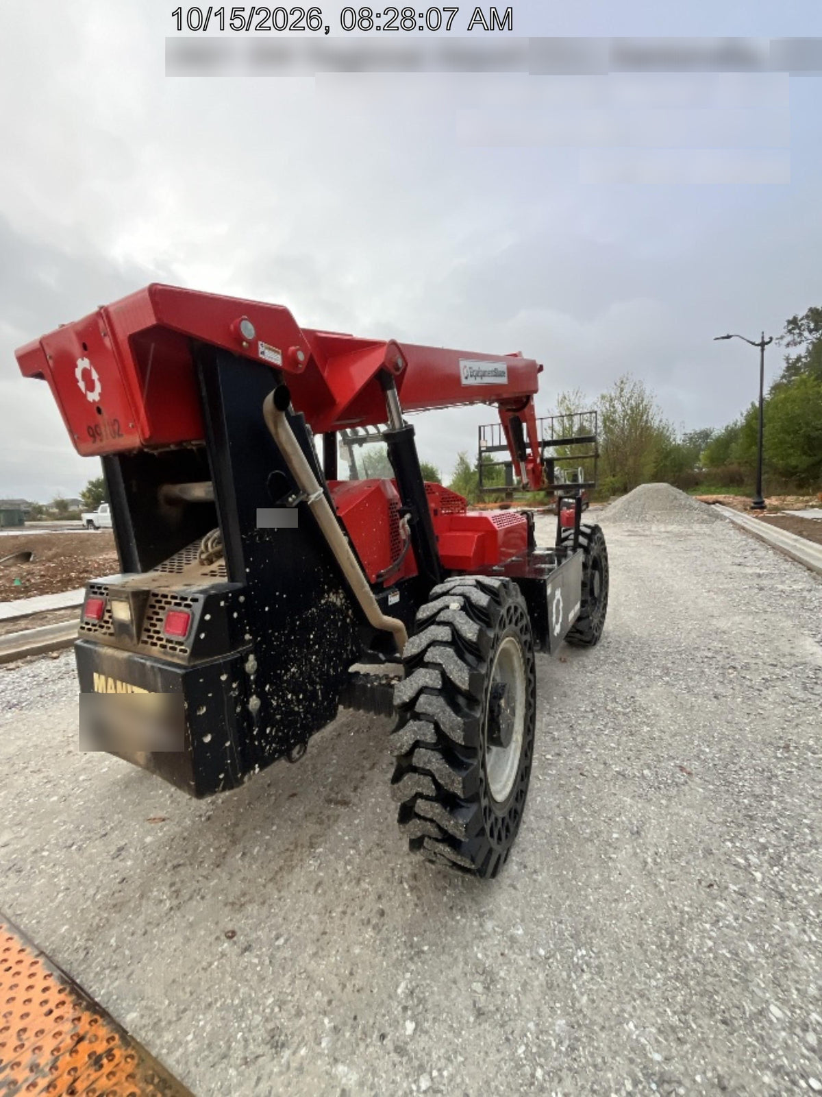 2020 Manitou MTA8044 Cab/Heat/Air, Solid Tires, Work Lights, Beacon, Aux Hydraulics, Back up Alarm, Lifting Eye, Mirrors, ES Keypad