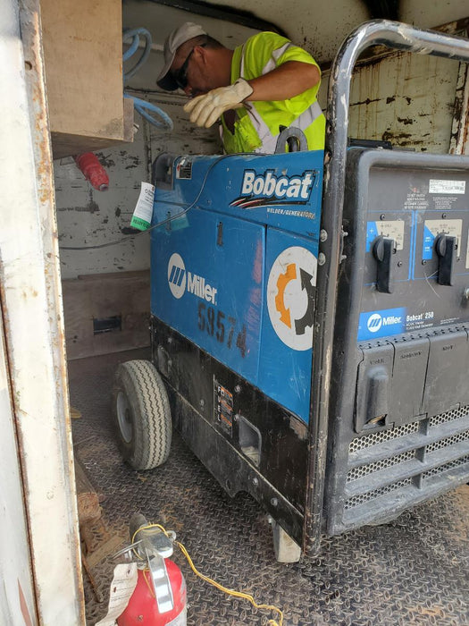 2020 Miller Electric Bobcat 250 907500 BOBCAT 250 (KOHLER), GFCI w/300914 -RUNNING W/NVR FLAT G/LP BC/TB
