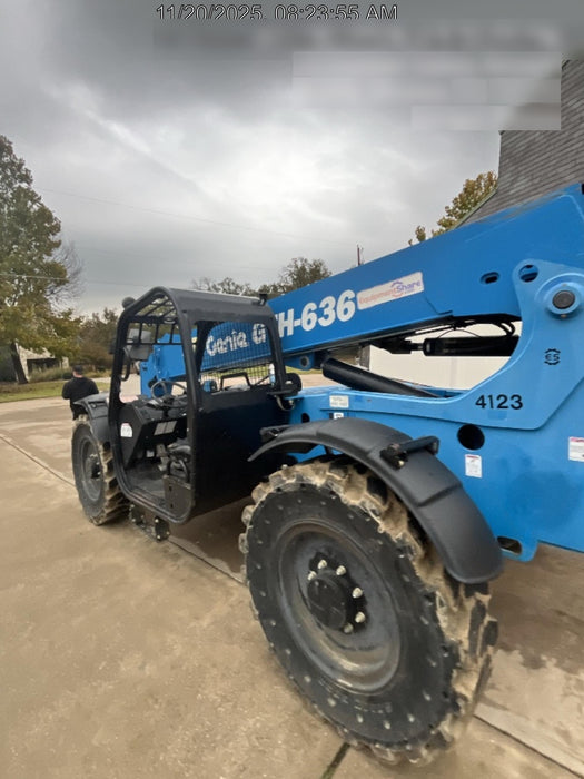 2017 Genie GTH-636 Genie GTH636 Telehandler, 48" Carriage, Solid Tires