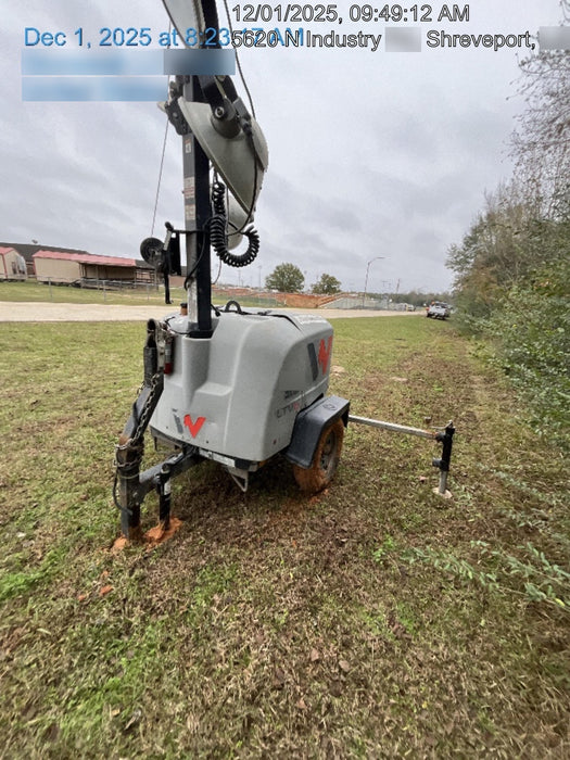2019 Wacker Neuson LTV6L-MH Mobile Light Tower w/Fuel Level Sensor Installed