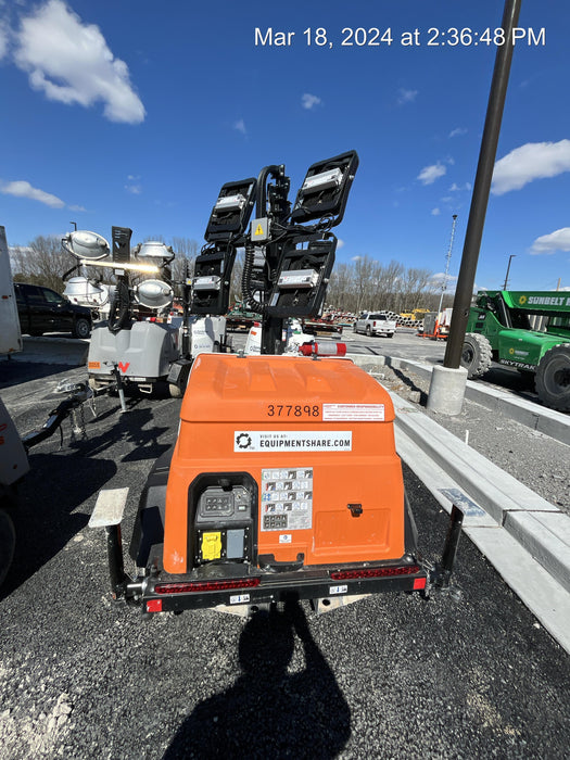2023 Generac MLT2 Diesel, Flex Switch 120V Input, Powerzone Controller, 
(4) 320W LED Lights, 4kW Generator, 39.9 Gal Fuel Tank, 2" Ball, T3
