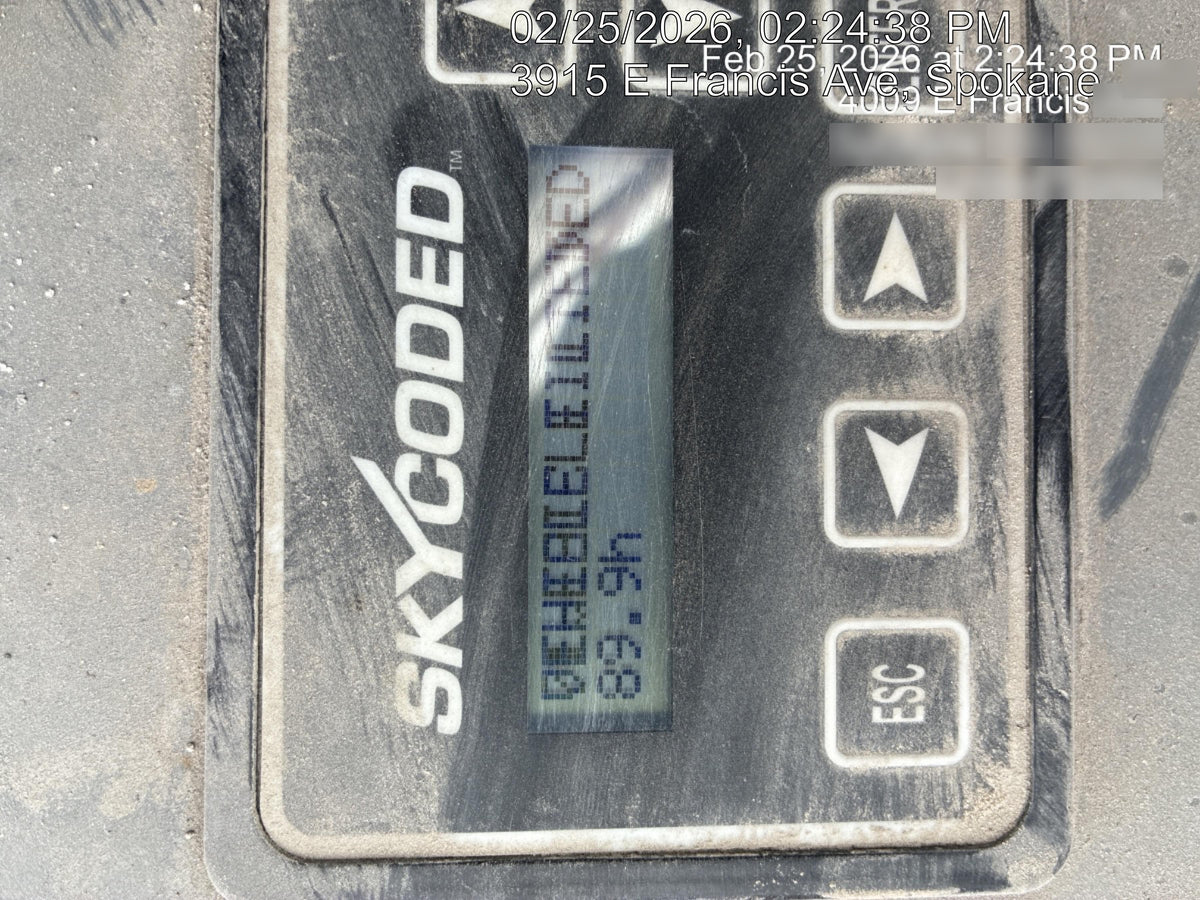2020 Skyjack SJIII-3219 Solid NM Tires, Half height spring hinged entry gate, Dual Beacons, 800W Inverter