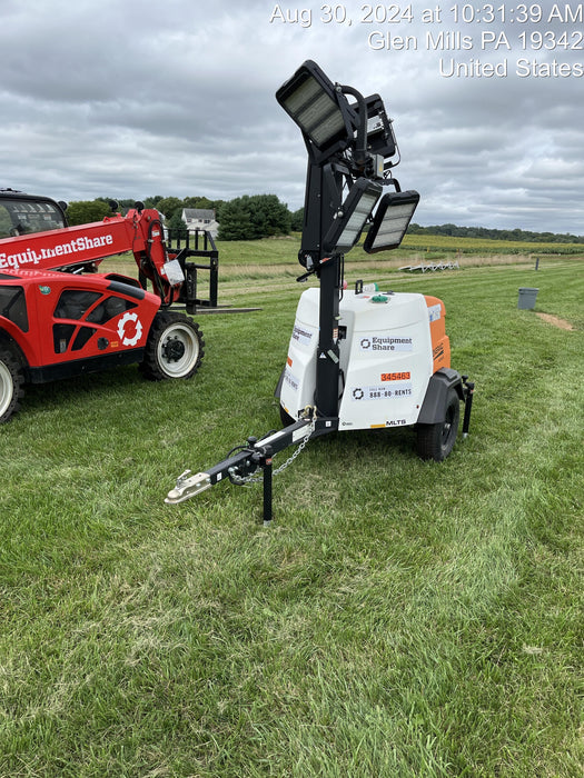 2023 Generac MLT2 Diesel, Flex Switch 120V Input, Powerzone Controller, (4) 320W LED Lights, 4kW Generator, 39.9 Gal Fuel Tank, 2" Ball, T3