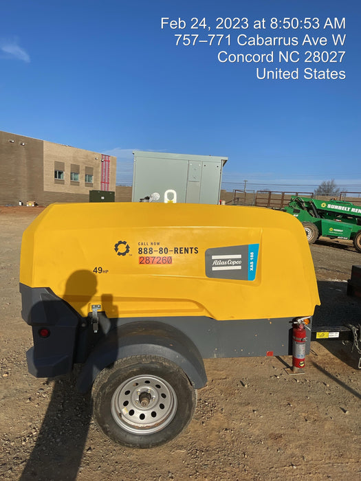 2023 ATLAS COPCO XAS188 CWK