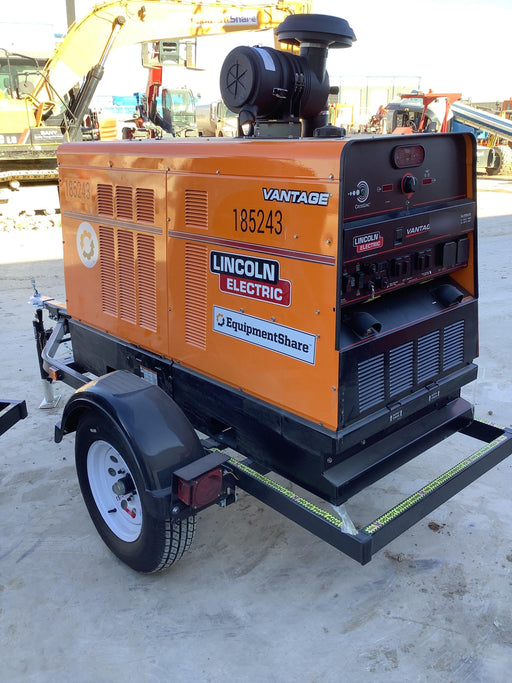 2021 Lincoln Electric Vantage 549X Ready Pak 3, ORANGE (includes trailer, cable rack, fender light kit)