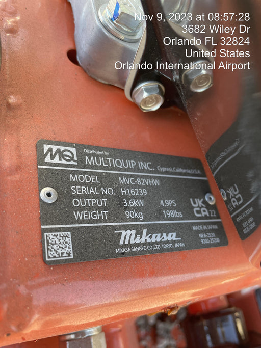 2023 MULTIQUIP MVC82VHW