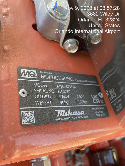 2023 MULTIQUIP MVC82VHW