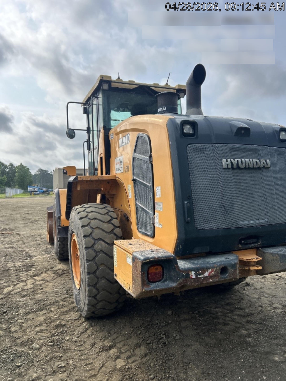 2018 Hyundai HL940 HL 940 Wheel loader, Werk Brau JRB quick coupler, 2.5 yd bucket, and Forks