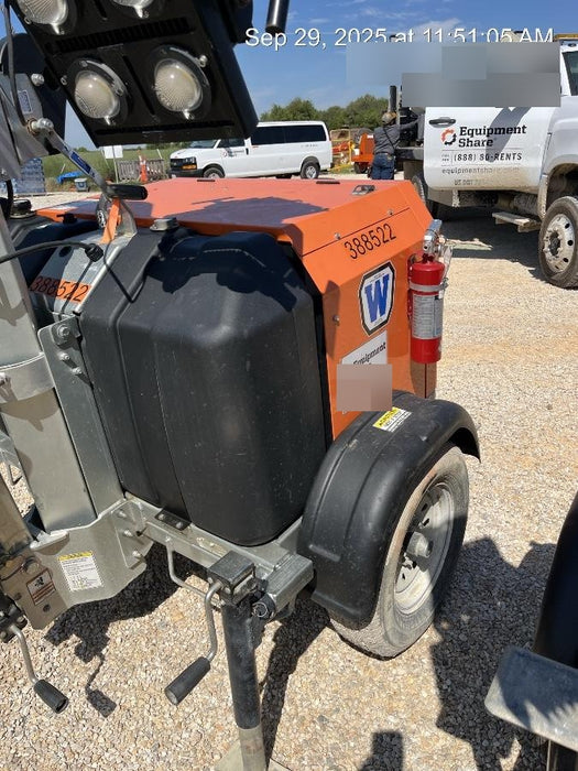 2024 Wanco WLTT-4MM4K Diesel, Deep Sea Controller, Shore Power Plug, Auto Start, (4) 350W LED Floodlights, 4kW Generator, 60 Gal Fuel Tank, 2" Ball, T3