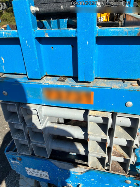 2020 Genie GS-1930 Fixed rails with chain entry gate - Pre A92.20