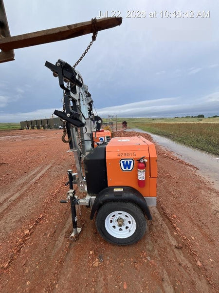 2024 Wanco WLTT-4MM4K Diesel, Deep Sea Controller, Shore Power Plug, Auto Start, (4) 350W LED Floodlights, 4kW Generator, 60 Gal Fuel Tank, 2" Ball, T3