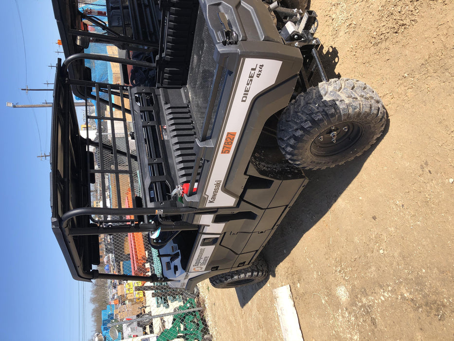 Kawasaki MULE PRO-DX 3 Seater, Standard Options, Backup Alarm, Beacon, Plastic Hard Top, Poly Windshield, Horn Kit