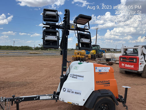 2023 Generac MLT2 Diesel, Flex Switch 120V Input, Powerzone Controller, (4) 320W LED Lights, 4kW Generator, 39.9 Gal Fuel Tank, 2" Ball, T3