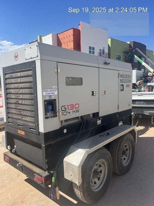 2019 WACKER NEUSON G130