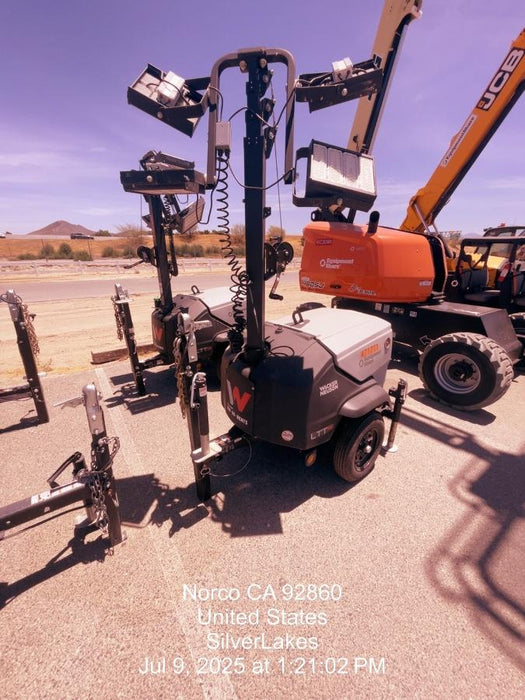 2024 Wacker Neuson LTT4 Diesel, Kohler KDW702, Deep Sea Controller, Auto Start, LED 320W, Bypass Outlet, T3