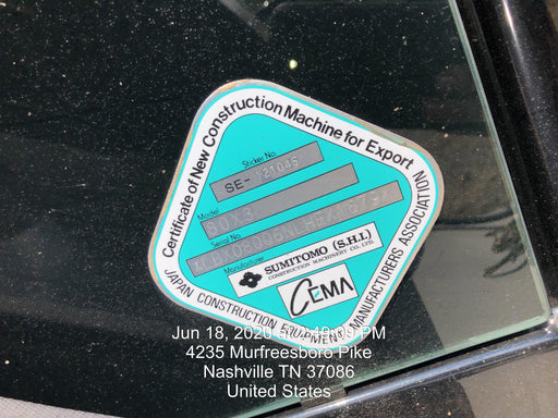 2020 Link-Belt 80X3EX EXC, 7'2" ARM, 17.7" RT, MFH(PJ)