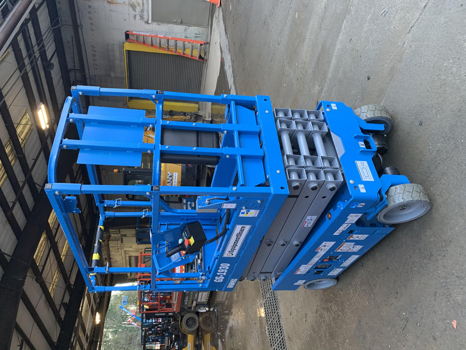 2020 Genie GS-1930 Solid Non Marking Tires, Beacon, Folding rails with half height swing gate, Telematics