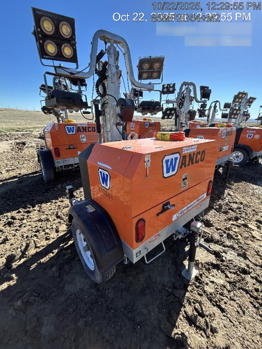 2023 Wanco WLTT-4MM4K Diesel, Deep Sea Controller, Shore Power Plug, Auto Start, (4) 350W LED Floodlights, 4kW Generator, 60 Gal Fuel Tank, 2" Ball, T3