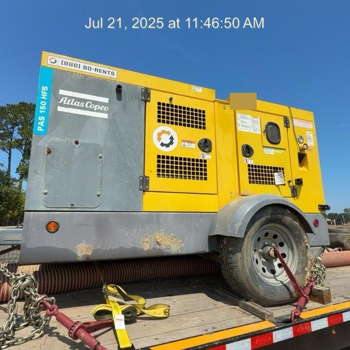 2020 ATLAS COPCO PAS 150 HF CS Enclosed